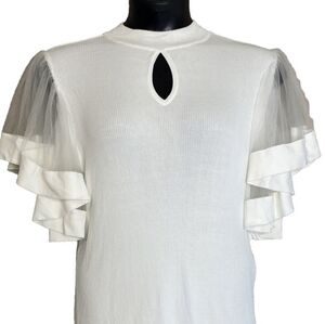 New York & Company white blouse
